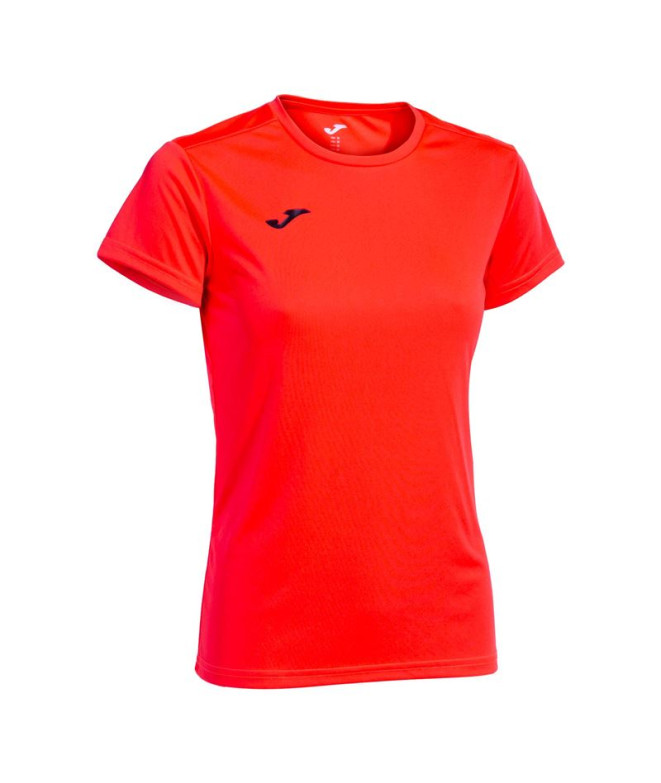 Camiseta Joma Combi Mujer/Niña Coral Fluor M/C