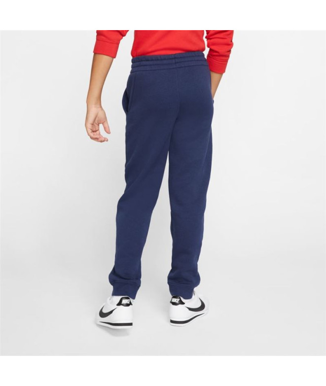 Pantalons Nike Polaire Club Bleu
