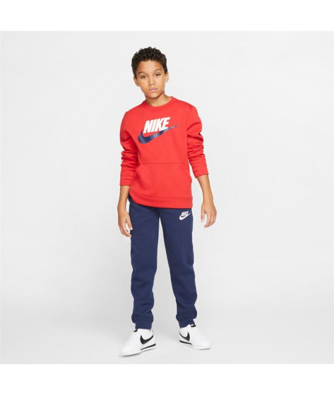 Pantalons Nike Polaire Club Bleu