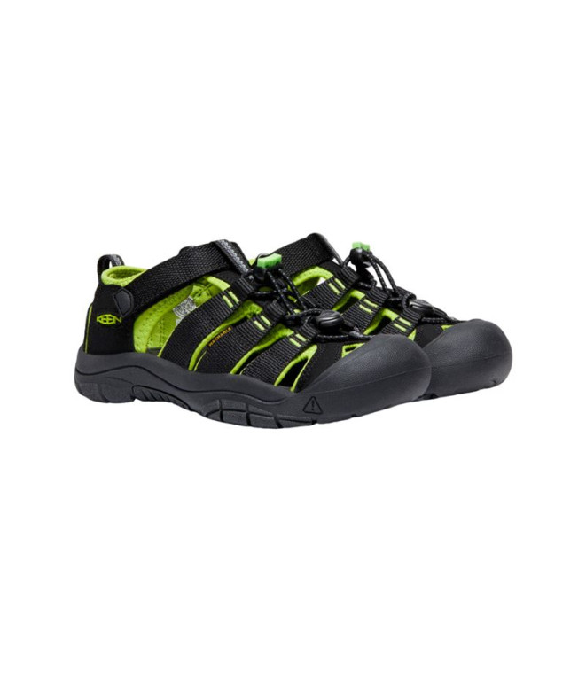 Sandalias de Montaña Keen Newport H2 Black/Lime...
