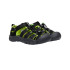 Sandales Montagne de Keen Newport H2 Noir/Vert citron vert Enfant