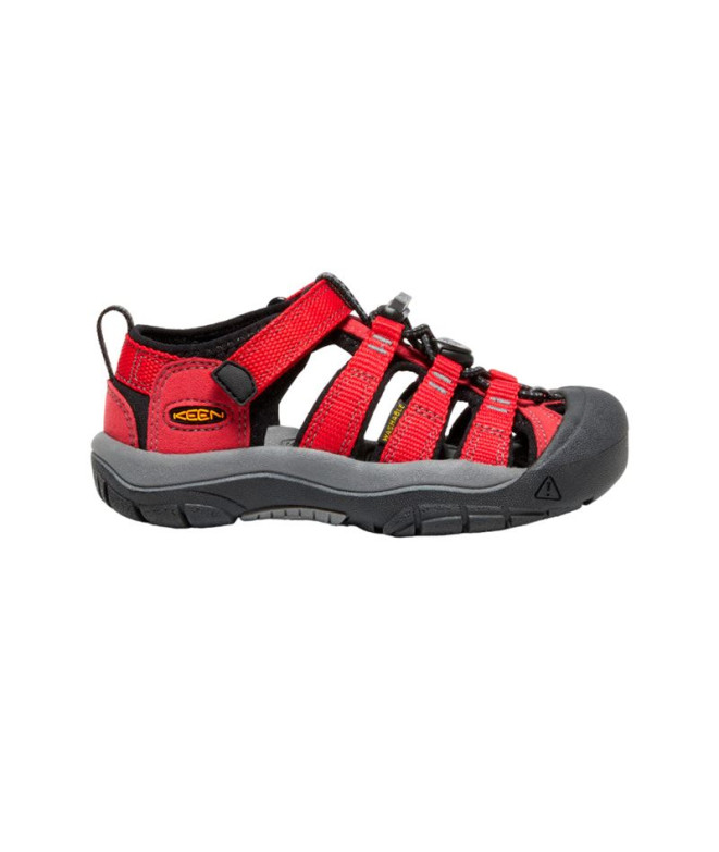 Sandales Montagne de Keen Newport H2 Ribbon Red/Gargoyle Enfant