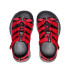 Sandálias Montanha de Keen Newport H2 Ribbon Red/Gargoyle Infantil