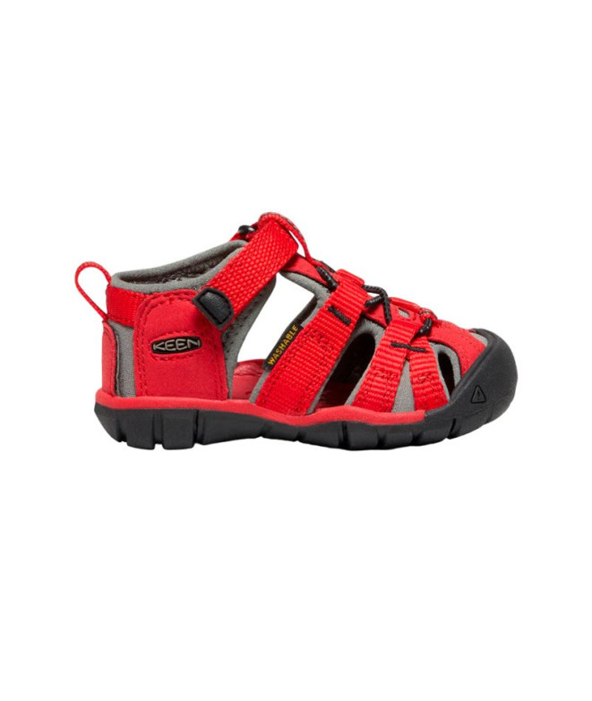 Sandales Keen Seacamp II Cnx Racing Red/Gargoyle Bébés