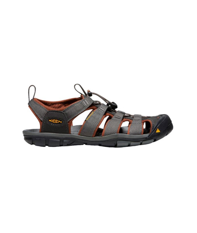 Sandales Montagne de Keen Clearwater Cnx Raven/Tortoise Shell Homme