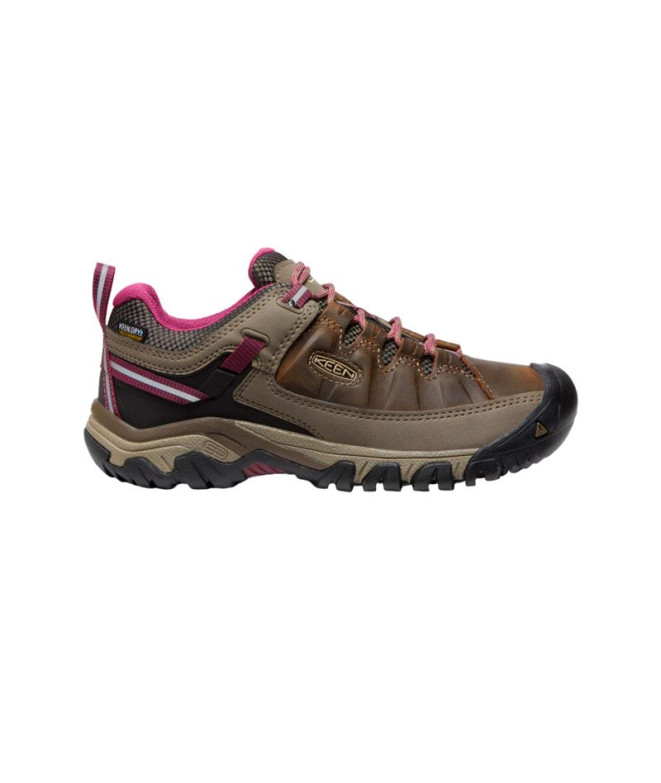 Botas de Montagne Keen Targhee III Waterproof Weiss/Boysenberry Femme