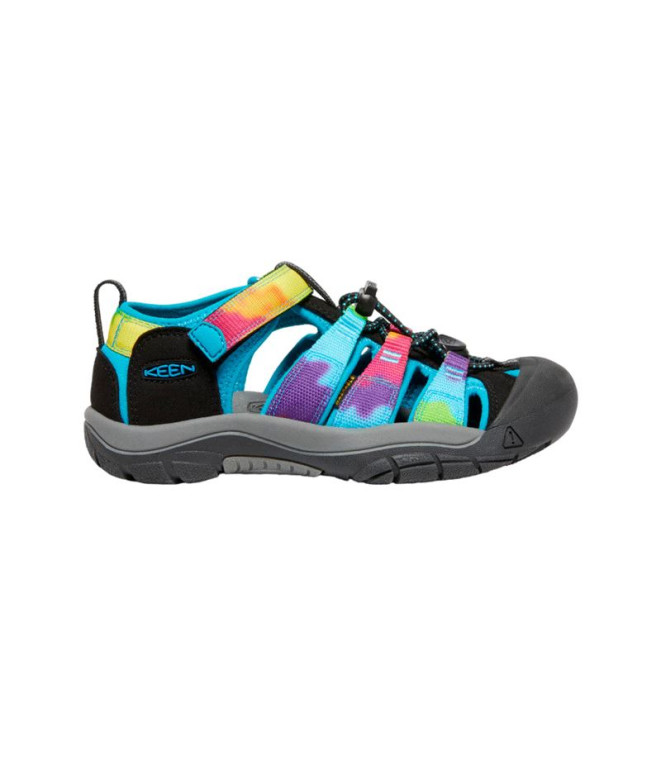 Sandales Montagne by Keen Newport H2 Rainbow Tie Dye Enfant