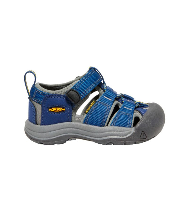 Sandálias Montanha de Keen Newport H2 Blue Depths/Gargoyle Bebês