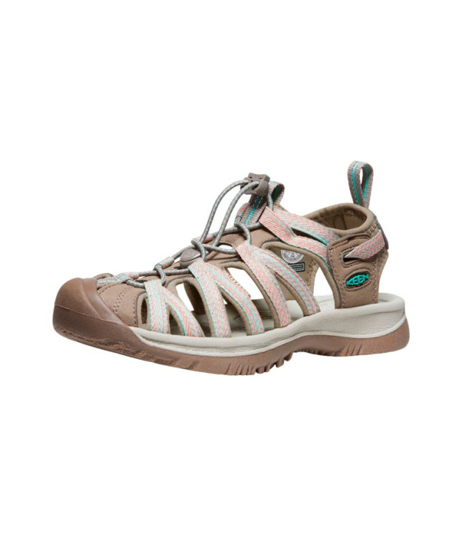 Chaussures Keen Whisper Taupe/Coral Femme