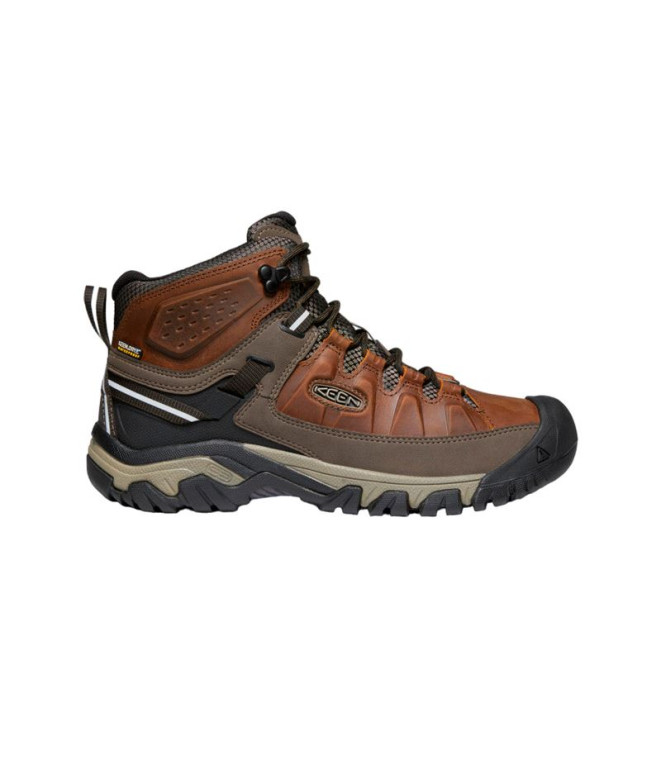 Botas de Montagne Keen Targhee III Mid Waterproof Châtaigne/Mulch Homme