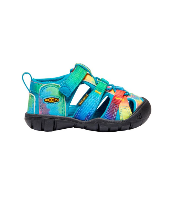 Sandálias Keen Seacamp II Cnx Vivid Blue/Original Tie Dye Bebês