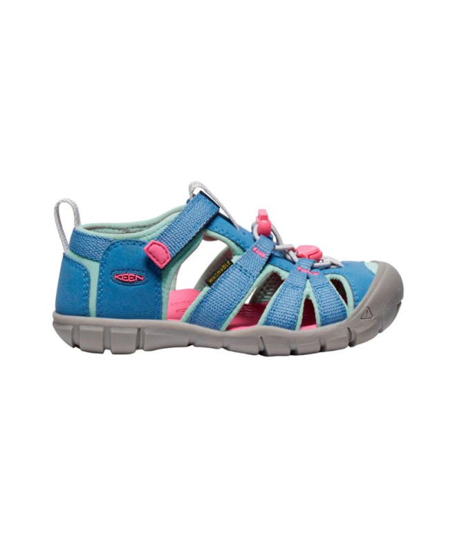 Sandales Keen Seacamp II Cnx Coronet Blue/Hot Pink Enfant