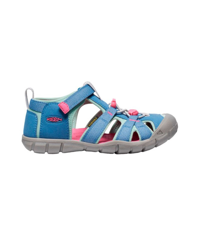 Sandalias Keen Seacamp II Cnx Coronet Blue/Hot Pink Infantil