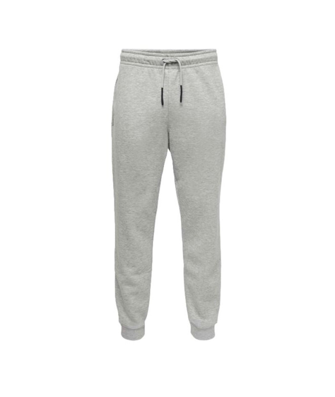 Pantalon Only & Sons ceres Gris clair Mélange Homme