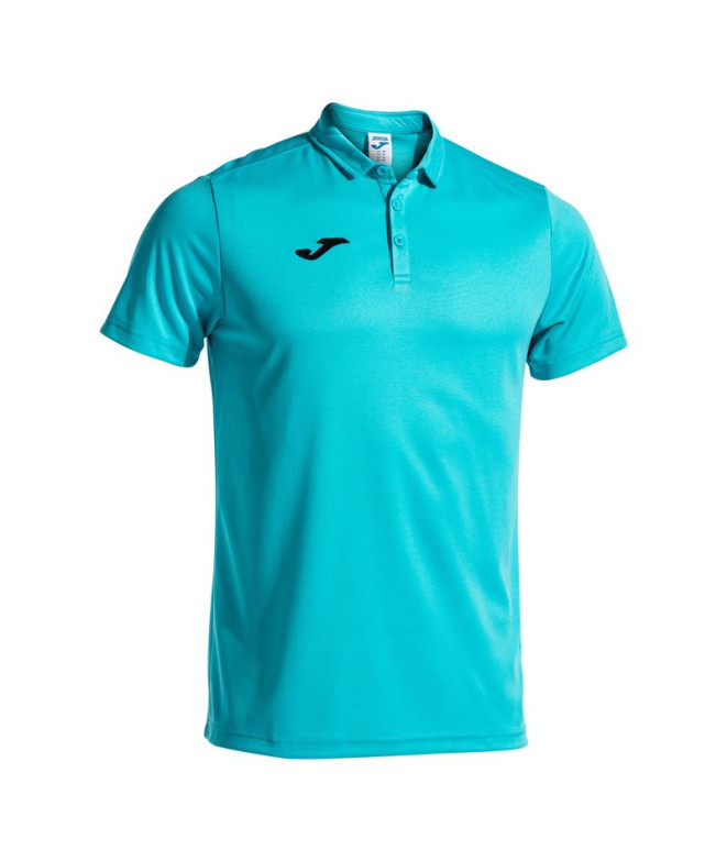 Polo Joma Homme Manches courtes Hobby Fluor Turquoise