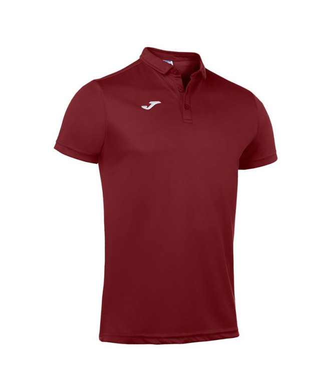 Polo Joma Homem Manga curta Hobby Bordeaux