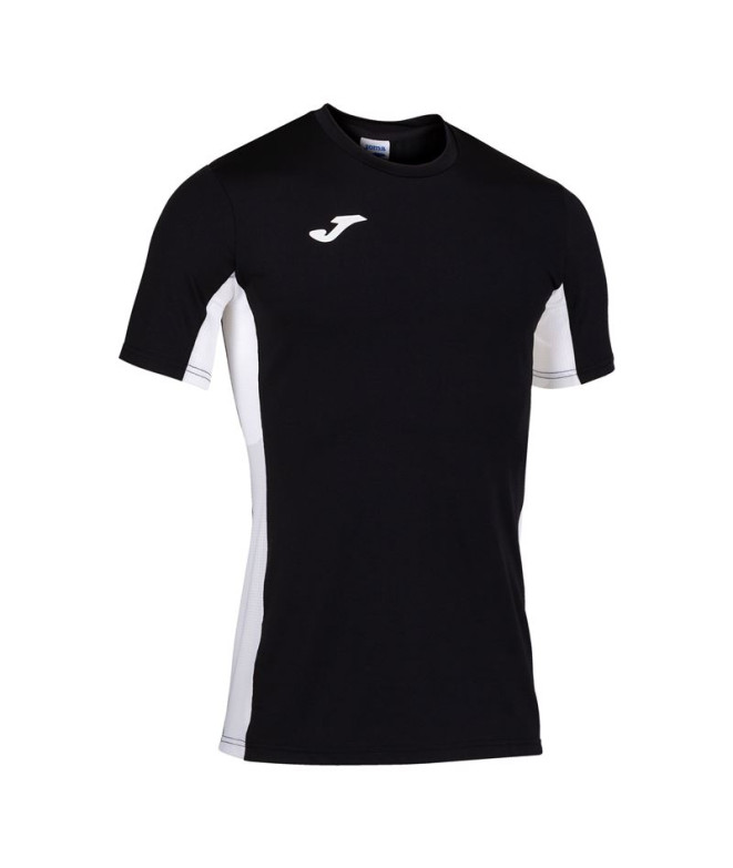 Camiseta Joma Cosenza Hombre Negro-Blanco