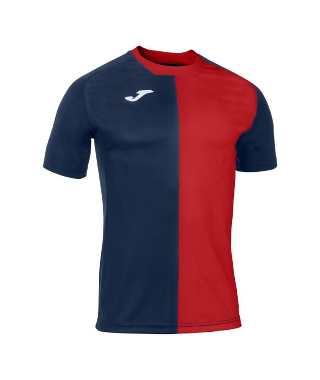 Camiseta Joma Homem Menino Cidade / Vermelho-marinho