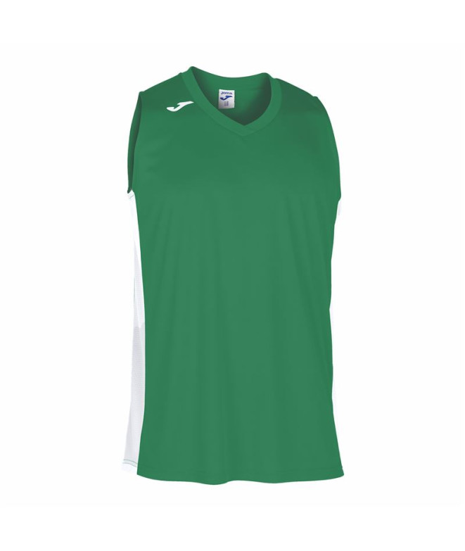 Camiseta Joma Homem Menino Court III / Verde-branco