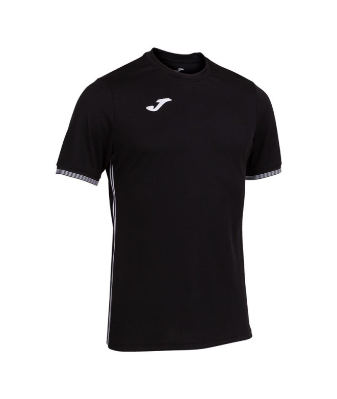 Camiseta Joma Homem Menino Campus III / Preto