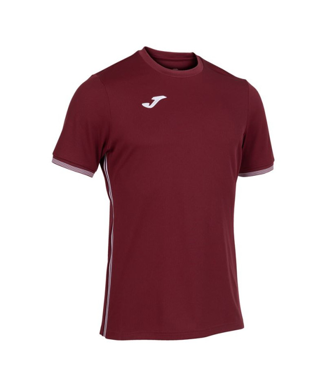 Camiseta Joma Homem Menino Campus III / Bordéus