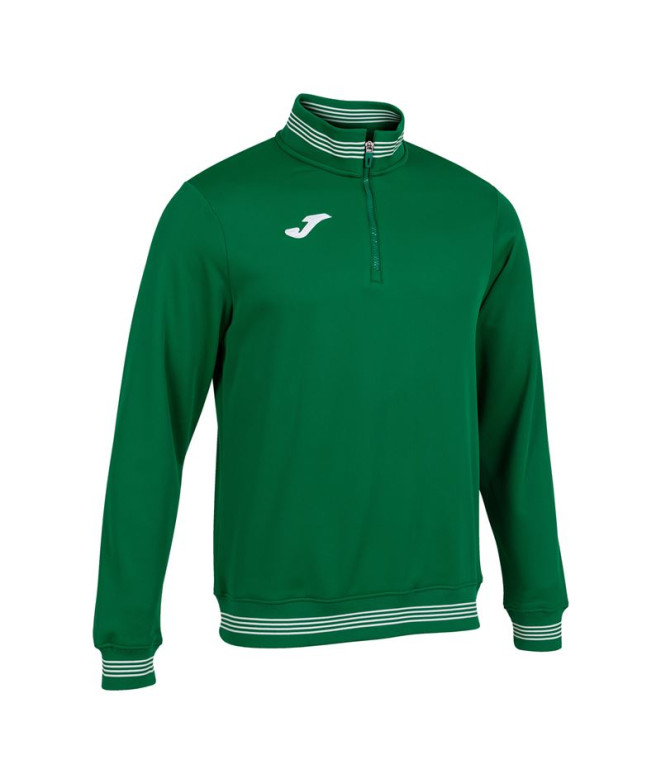 Moletom Joma Homem Menino 1/2 Zip Campus III / Verde