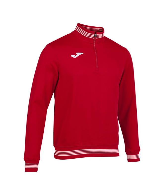 Moletom Joma Homem Menino 1/2 Zip Campus III / Vermelho