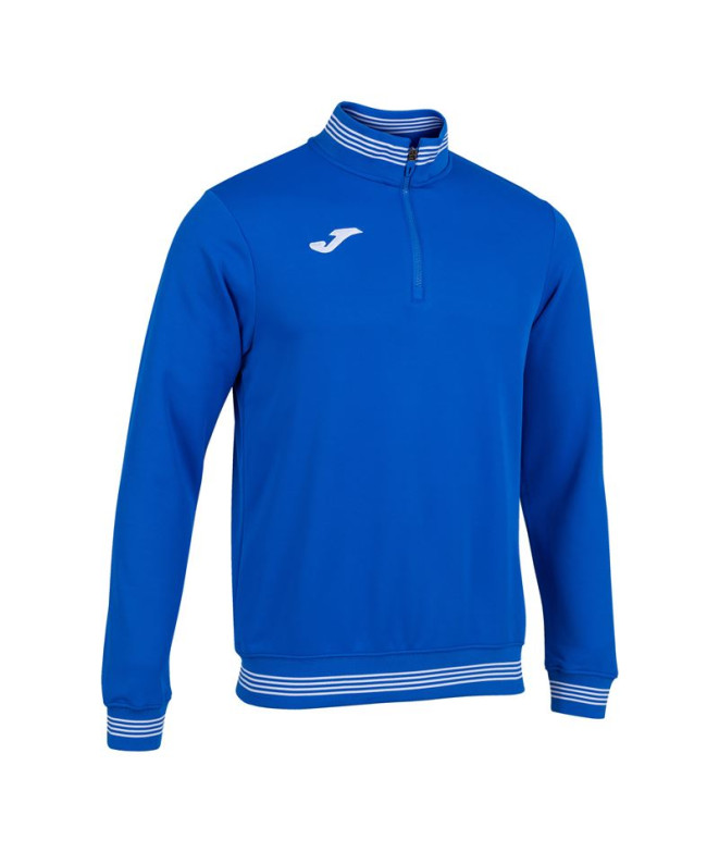 Moletom Joma Homem Menino 1/2 Zip Campus III / Royal