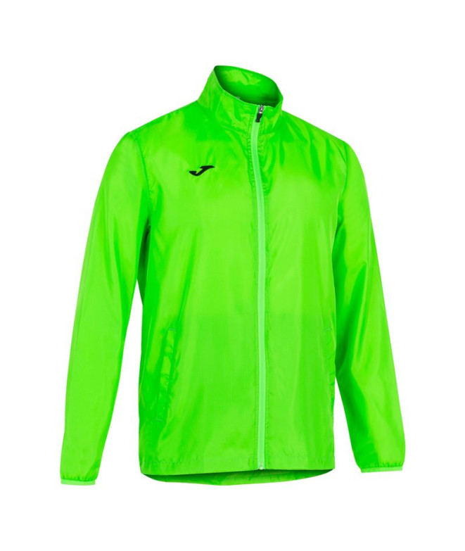 Joma Homem Menino Corta-vento Elite VII / Verde Fluor