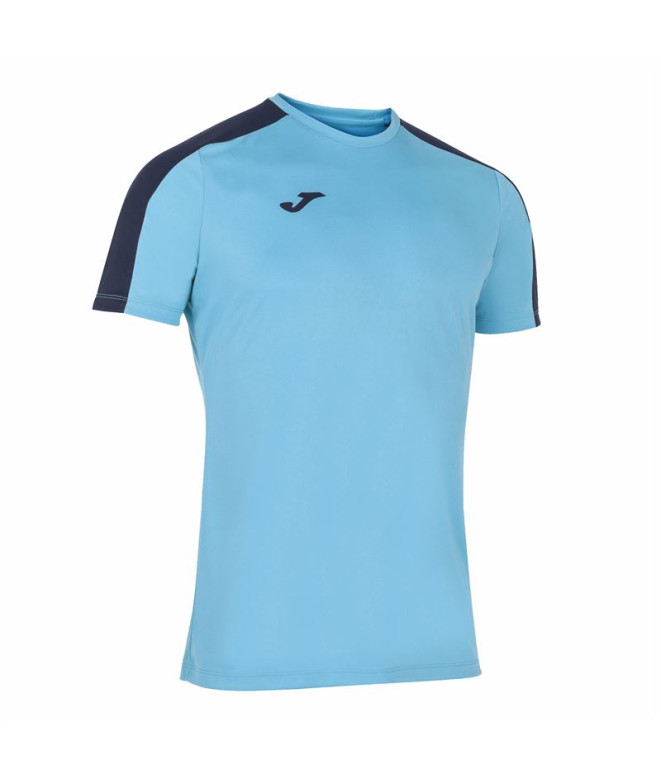 Camiseta Joma Homem Menino Academia / Turquesa Fluor-Marine