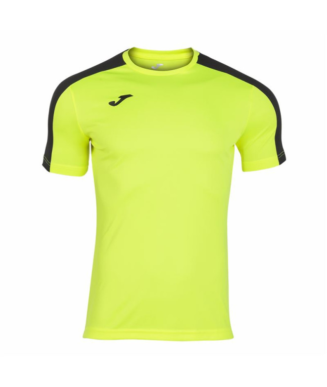 T-shirt Joma Homme Enfant Académie / Jaune fluo-Noir