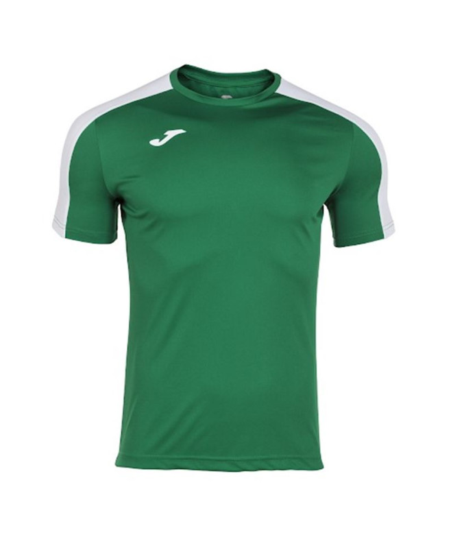 Camiseta de Fútbol Joma Academy III Manga Corta Hombre/Niño Verde Blanco