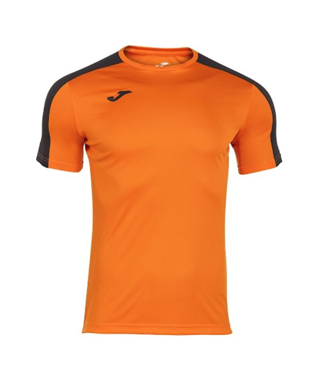 Camiseta de Fútbol Joma Academy III Manga Corta Hombre/Niño Naranja Negro