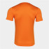 Camiseta Futebol Joma HomemMenino da Academy III Manga curta / Preto Laranja