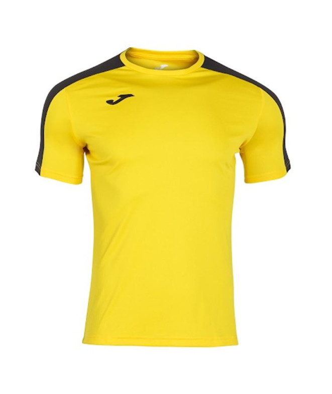 T-shirt Football Joma HommeEnfant de Academy III Short Sleeve / Black Yellow