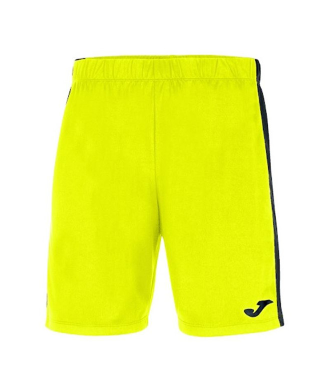 Football Joma HommeEnfant Short from Maxi / Jaune fluo Noir