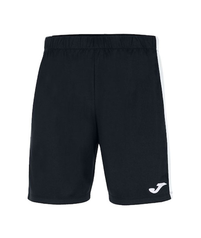 Short de Fútbol Joma Maxi Hombre/Niño Negro Blanco