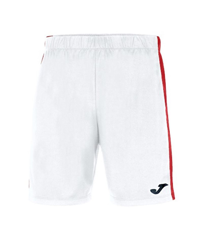 Football Joma HommeEnfant Short de Maxi / Blanc Rouge