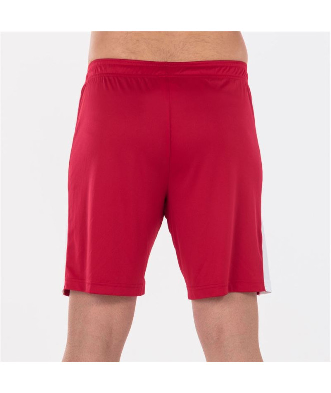 Calça de Futebol Joma Maxi Vermelho Branco