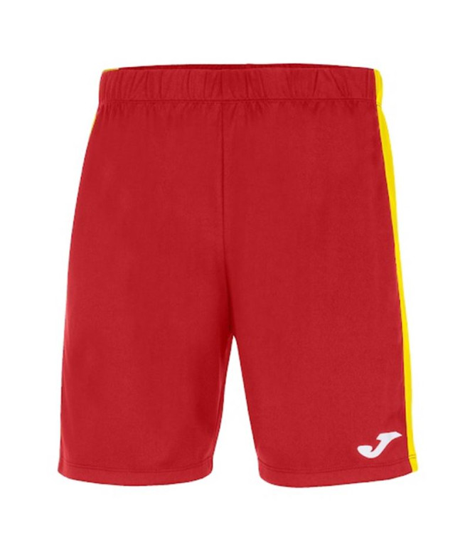 Football Joma HommeEnfant Short de Maxi / Rouge Jaune