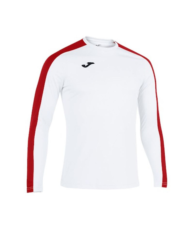 Camiseta de Fútbol Joma Academy III Manga Larga Hombre/Niño Blanco Rojo