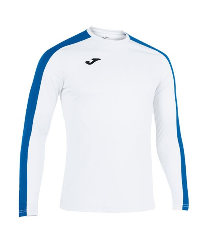 Camiseta de Fútbol Joma Academy III Manga Larga Hombre/Niño Blanco Royal