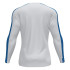 Camiseta Futebol Joma HomemMenino da Academy III Manga comprida / Branco real