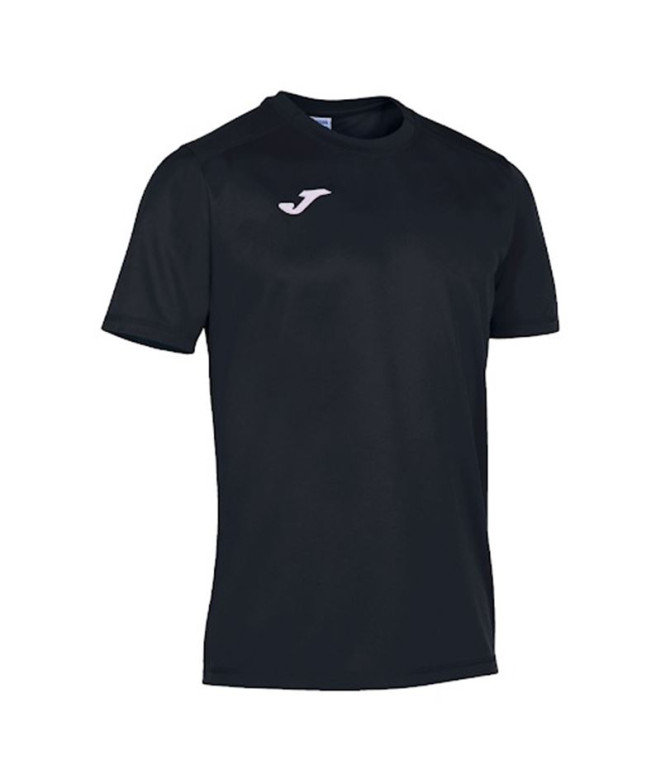 Camiseta de Rugby Joma Strong Manga Corta Hombre/Niño Negro