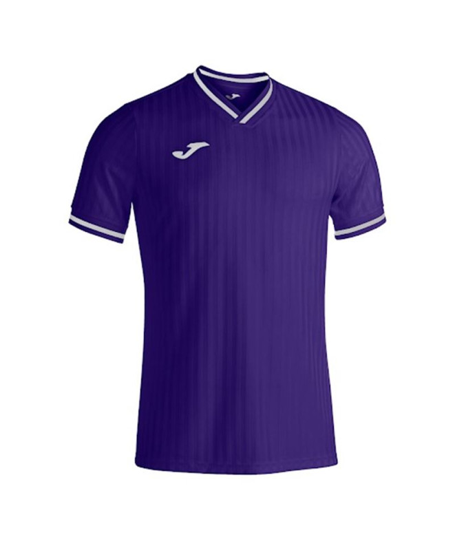 Camiseta de Fútbol Joma Toletum III Manga Corta Hombre/Niño Morado