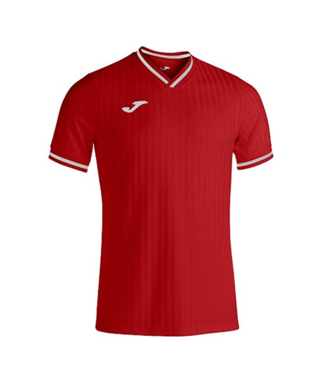 Camiseta de Fútbol Joma Toletum III Manga Corta Hombre/Niño Rojo