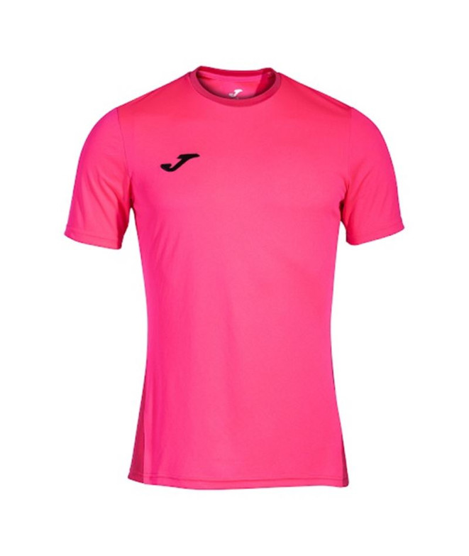 Camiseta de Fútbol Joma Winner II Manga Corta Hombre/Niño Rosa Flúor