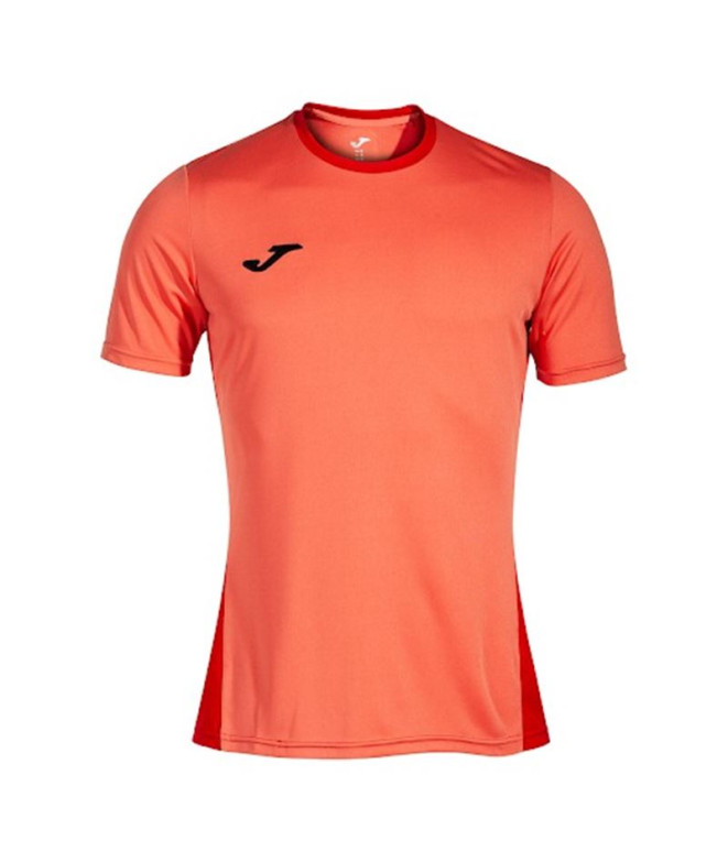 Camiseta de Fútbol Joma Winner II Manga Corta Hombre/Niño Naranja Flúor