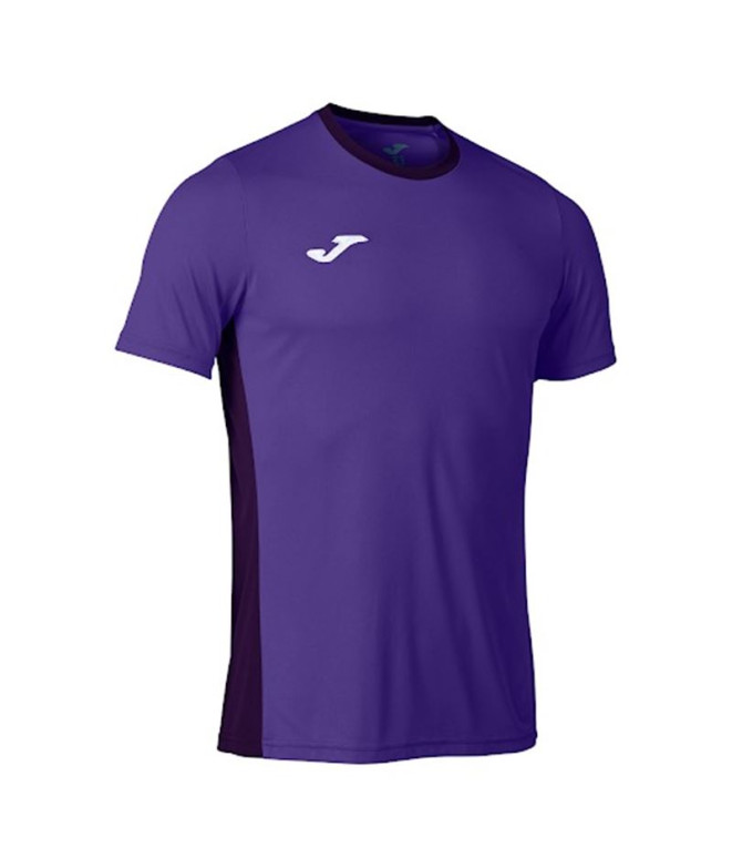 Camiseta de Fútbol Joma Winner II Manga Corta Hombre/Niño Morado