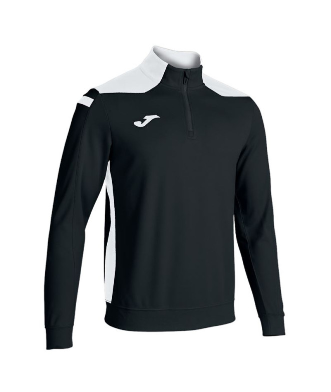 Sudadera Sin Capucha Joma Championship VI Hombre/Niño Negro Blanco